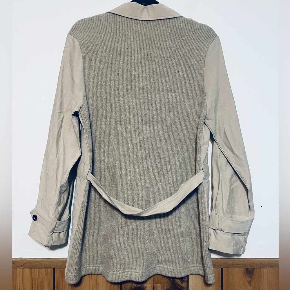 Doe & Rae Beige Utility Jacket - Picture 3 of 7